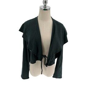 Evelin Brandt Cardigan Women's Size 8 US 40 EU Green 100% Wool